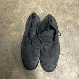 All Saintsmens charcoal gray suede leather chooka boots size 44/11